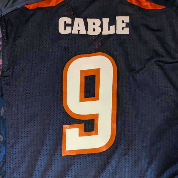 Vintage SPOKANE SHOCK AFL #9 Jersey Size Adult Large - Picture 2 of 5